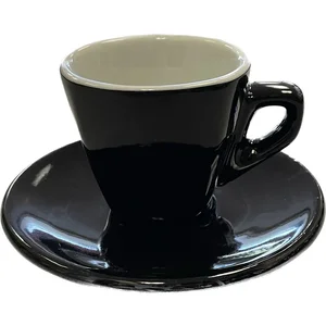 Black Asti Espresso Cups , Made in Italy!
