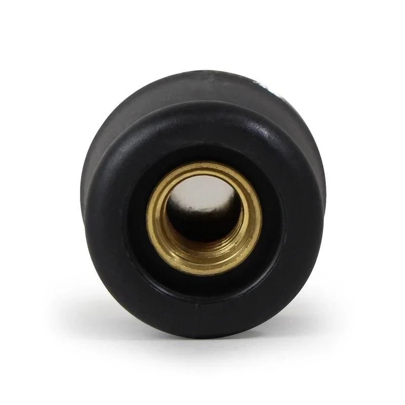 La Pavoni Hot Water Knob Black (Screw On) With Chrome End Cap