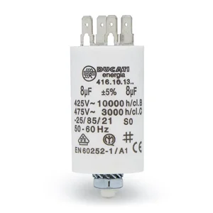 Capacitor 8µF 450v 50/60Hz