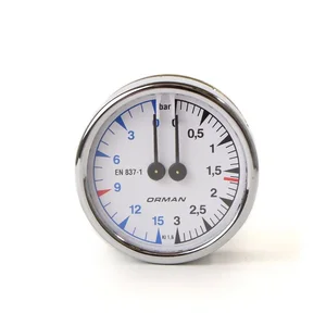 Elektra Classic Barlume Dual Pressure Gauge - 00985014
