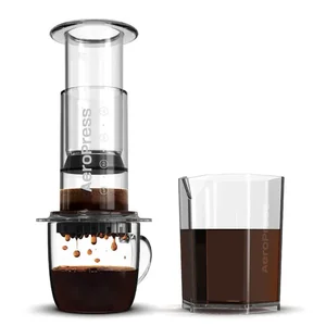AeroPress Clear Coffee Maker & Carafe Bundle