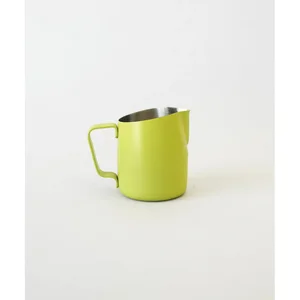 10oz Latte Art Pitcher with Wide Spout in Calamansi Mist