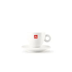 illy Logo Cappuccino Cups (Set of 4)