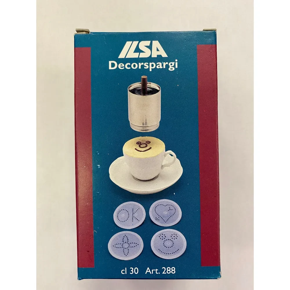 Ilsa Cappuccino Duster ideal for decorating Cappuccino or Desserts Stainless Steel