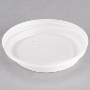 Translucent Compostable Paper Hot Cup Lid 8 oz.