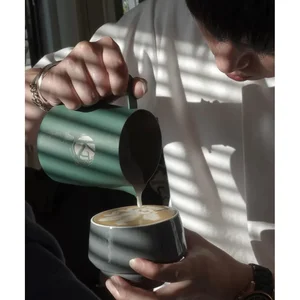 20oz WPM x KJ Latte Art Pitcher in #67 Spout