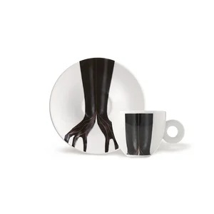 SET OF TWO CAPPUCCINO CUPS – GENESI ILLY ART COLLECTION