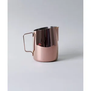 22oz Latte Art Pitcher with Wide Spout in Rose Gold