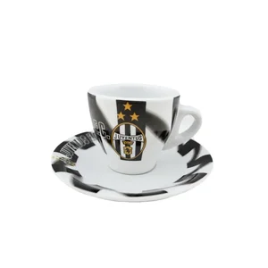 Juventus Espresso Cups–set of 6 cups and saucers