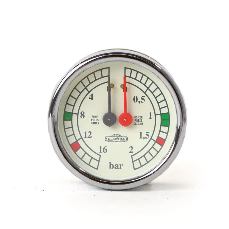 Elektra Classic Dual Pressure Gauge ø 60mm - 00985014