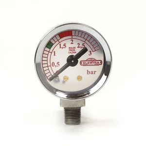 Elektra Micro Casa Pressure Gauge (Chrome) - 00143035