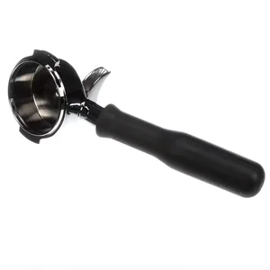 Portafilter w/ Double Spout & Synesso Black Handle (Spring/Basket not included)