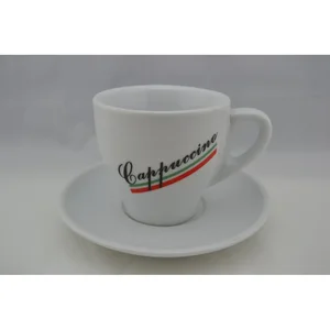Cappuccino Cups with the Cappuccino Motif