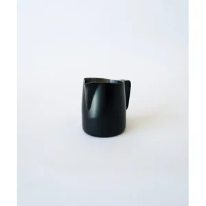 10oz Latte Art Pitcher with Narrow Spout in Black
