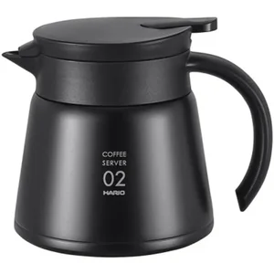 Hario V60 Stainless Steel Coffee Server PLUS (600ml)