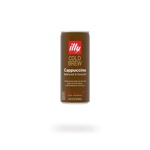 illy Ready-to-Drink Cold Brew Cappuccino – 12 Pack